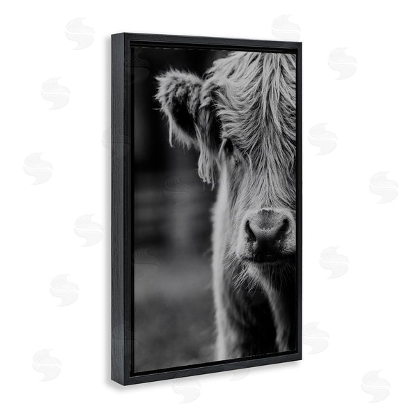 Stupell Industries Amy Carroll | Baby Cow Face Wall Art