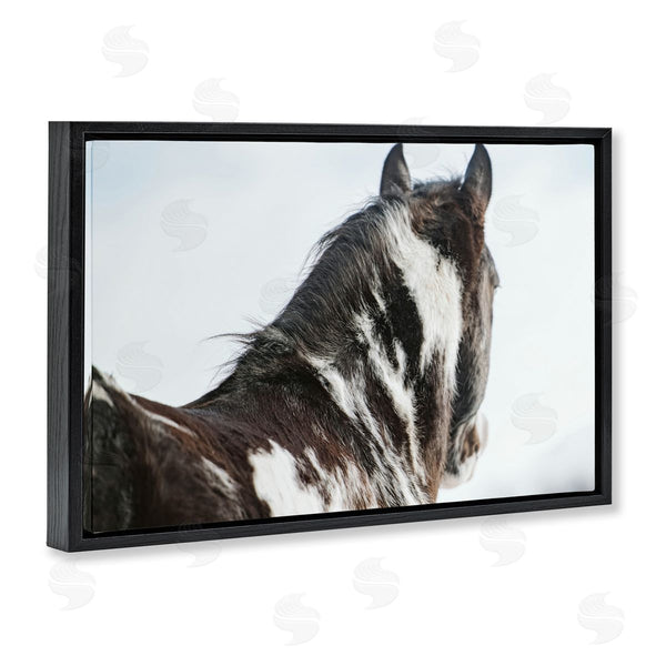 Stupell Industries Amy Carroll | Winter Herd Horse Portrait