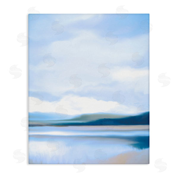 stupell industries Amy Hall | Blue Beach Shore Wall Art