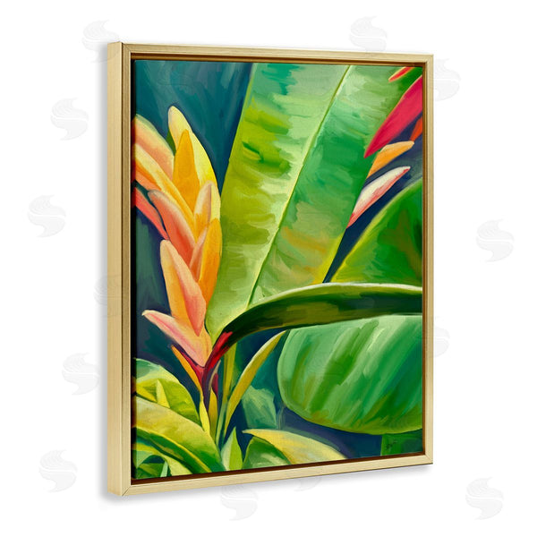 Stupell Industries Amy Hall | Bright Tropics Greenery