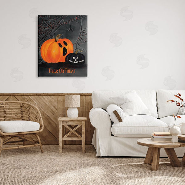 Stupell Industries Amy Hall | Jack-o-Lantern Phrase Wall Art