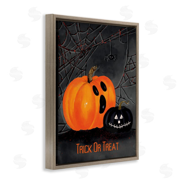 Stupell Industries Amy Hall | Jack-o-Lantern Phrase Wall Art