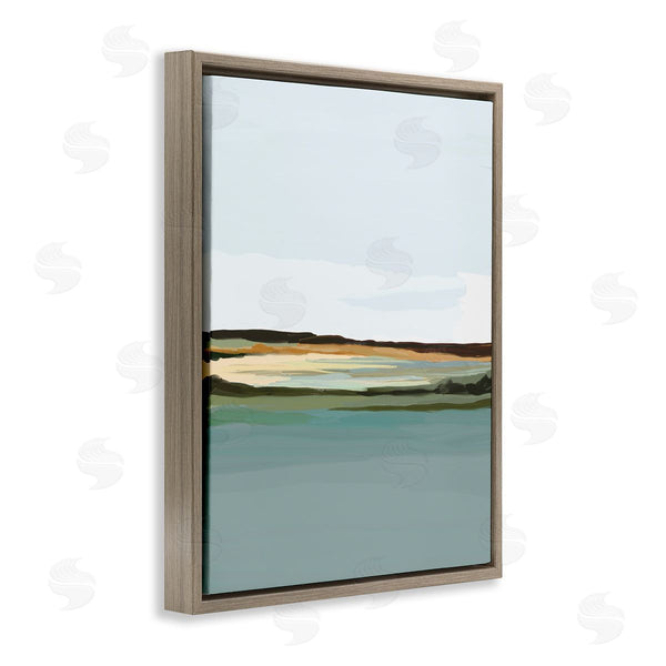 Stupell Industries Amy Hall | Modern Lake Shore Wall Art