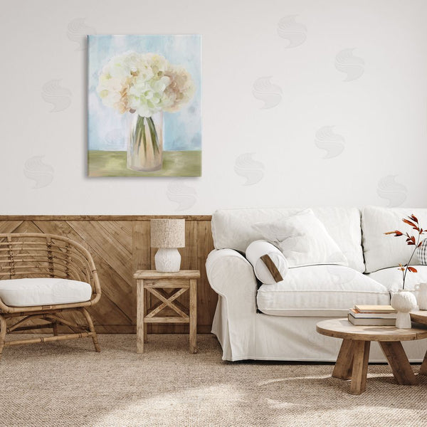 Stupell Industries Amy Hall | Muted Hydrangea Bouquet Wall Art