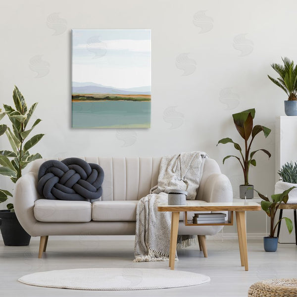 Stupell Industries Amy Hall | Muted Lake Landscape Wall Art