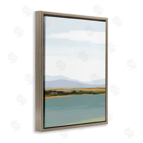 Stupell Industries Amy Hall | Muted Lake Landscape Wall Art