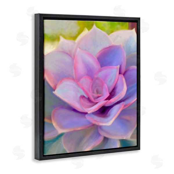 Stupell Industries Amy Hall | Purple Plant Leaves Wall Art