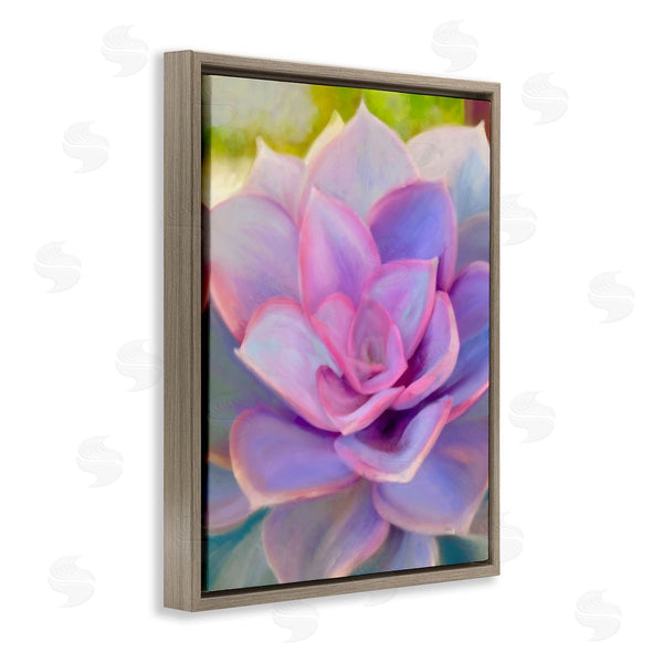 Stupell Industries Amy Hall | Purple Plant Leaves Wall Art