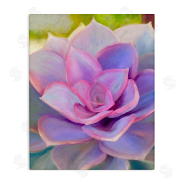 stupell industries Amy Hall | Purple Plant Leaves Wall Art
