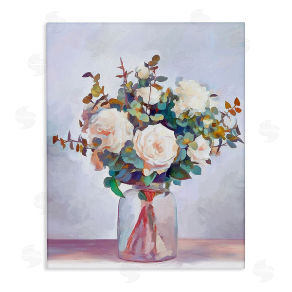 stupell industries Amy Hall | Rose Bouquet Painting Wall Art