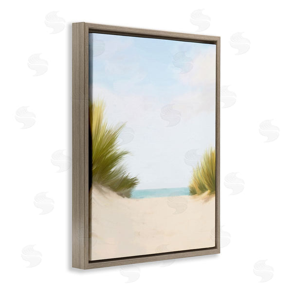 Stupell Industries Amy Hall | Seaside Beach Dunes Wall Art