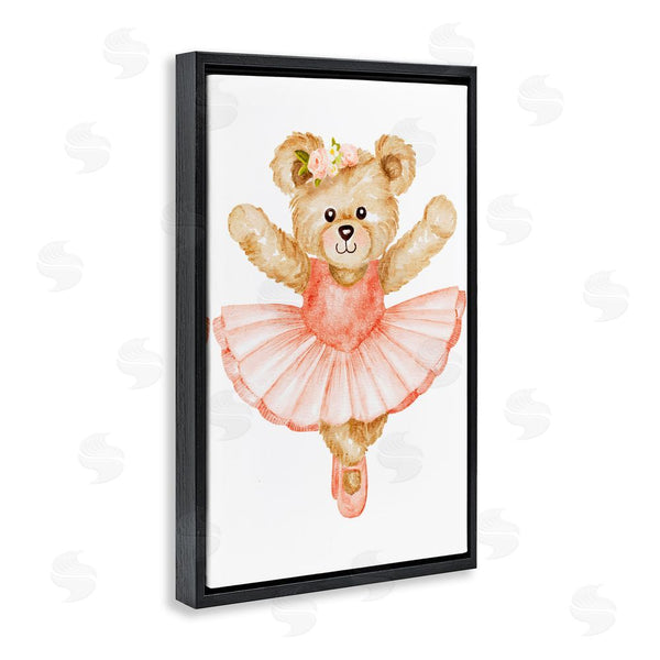 Stupell Industries Amy Hall | Teddy Bear Ballet Tutu Wall Art