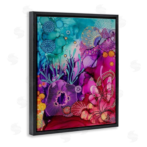 Stupell Industries Amy Tieman | Abstract Coral Pattern