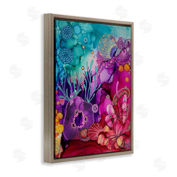 Stupell Industries Amy Tieman | Abstract Coral Pattern