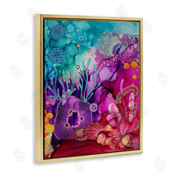 Stupell Industries Amy Tieman | Abstract Coral Pattern