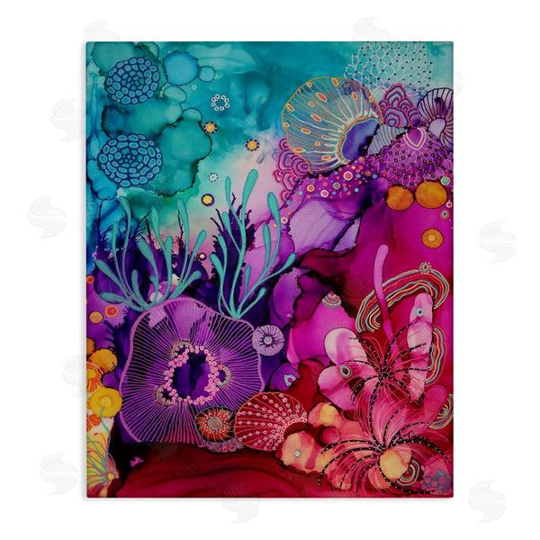 stupell industries Amy Tieman | Abstract Coral Pattern