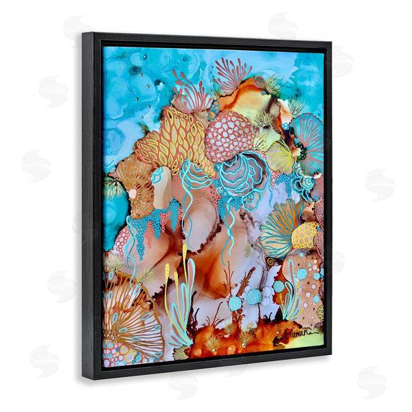 Stupell Industries Amy Tieman | Abstract Coral Reef Pattern