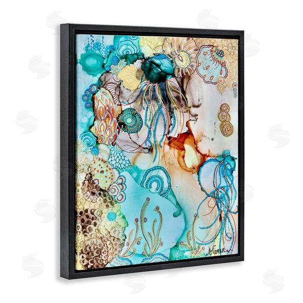 Stupell Industries Amy Tieman | Abstract Nautical Pattern