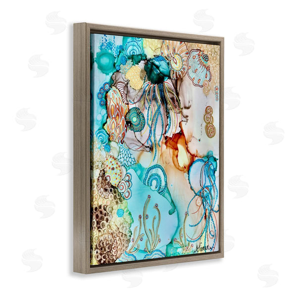 Stupell Industries Amy Tieman | Abstract Nautical Pattern