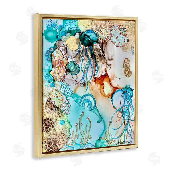 Stupell Industries Amy Tieman | Abstract Nautical Pattern