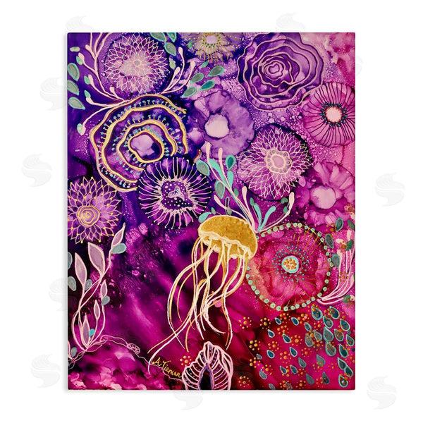 stupell industries Amy Tieman | Abstract Sea Life Patterns
