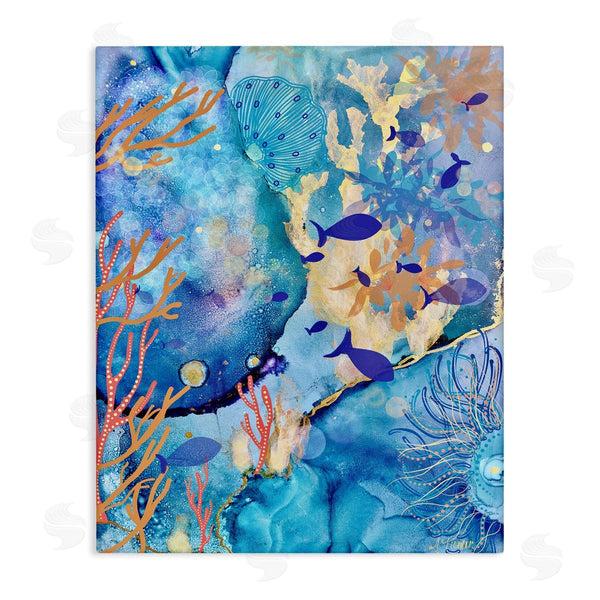 stupell industries Amy Tieman | Coral & Sea Life Collage