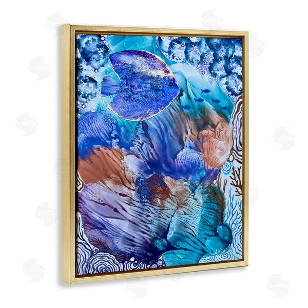 Stupell Industries Amy Tieman | Underwater Fish Sea Life