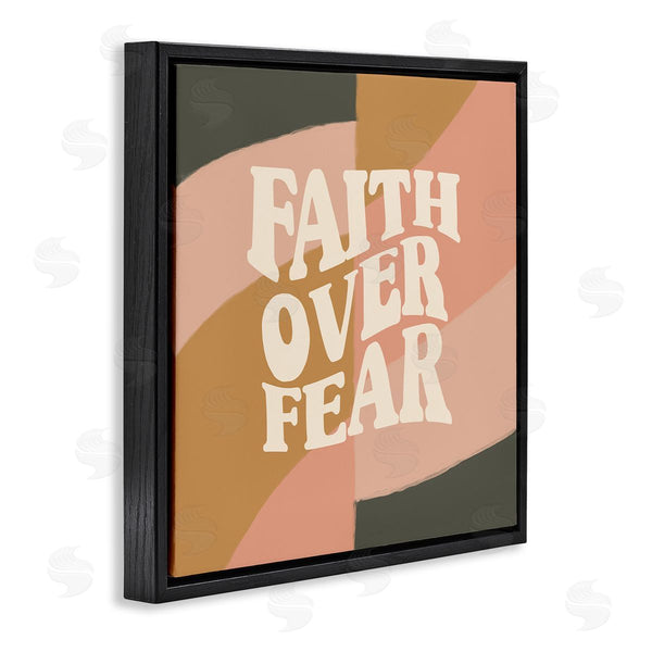 Stupell Industries Amylee Weeks | Faith Over Fear Wall Art
