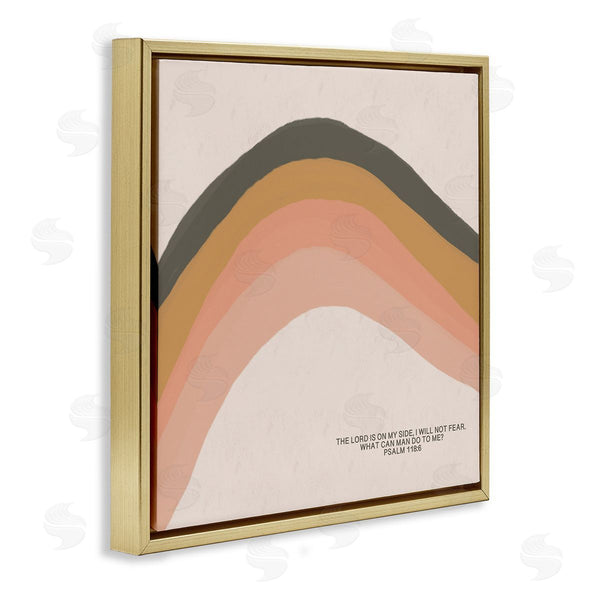 Stupell Industries Amylee Weeks | Spiritual Psalm And Rainbow