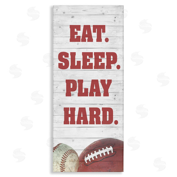 stupell industries Andi Metz | Eat Sleep Play Hard Sports Wall Art