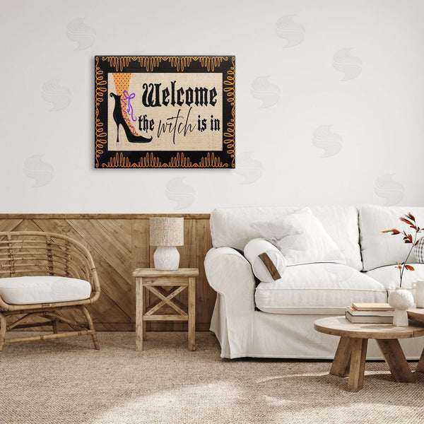 Stupell Industries Andi Metz | The Witch Is In Sign Wall Art