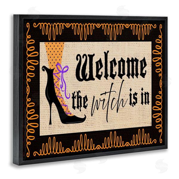 Stupell Industries Andi Metz | The Witch Is In Sign Wall Art