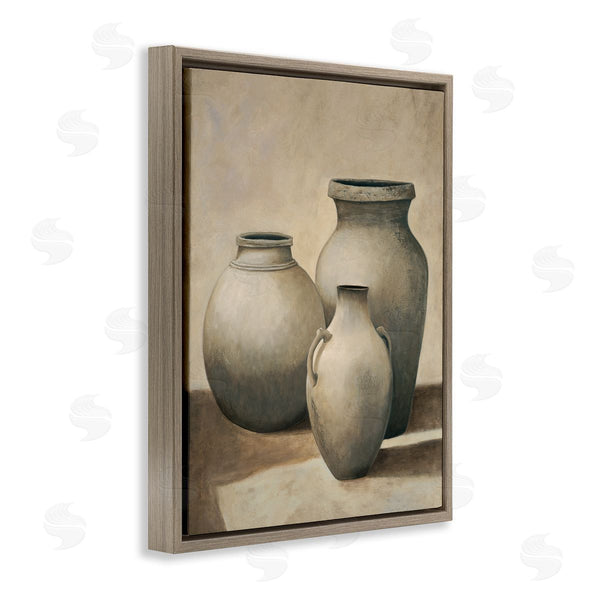 Stupell Industries André Mazo | Clay Plant Pottery Jars Still Life Pencil Sketch Wall Art