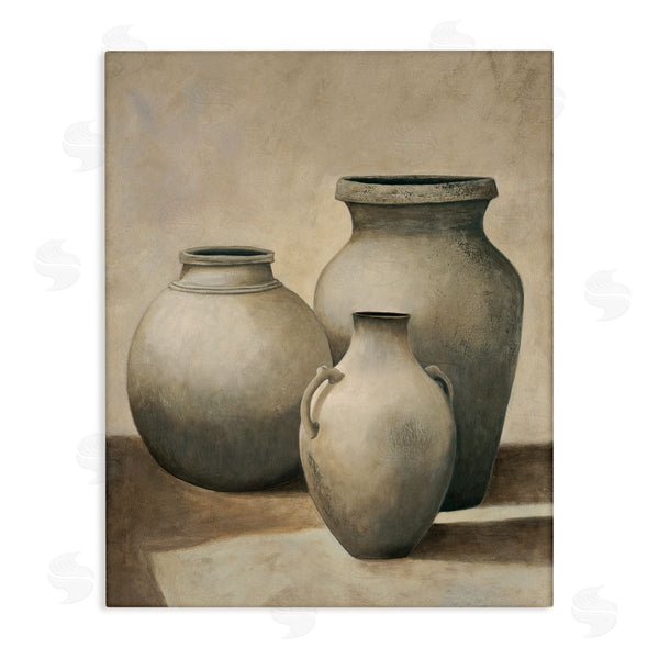 stupell industries André Mazo | Clay Plant Pottery Jars Still Life Pencil Sketch Wall Art