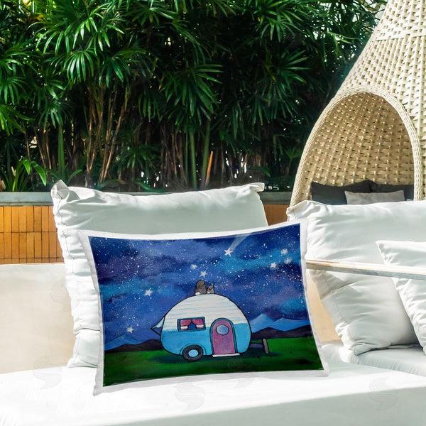 Stupell Industries Andrea Doss | Camping Rabbits & Stars