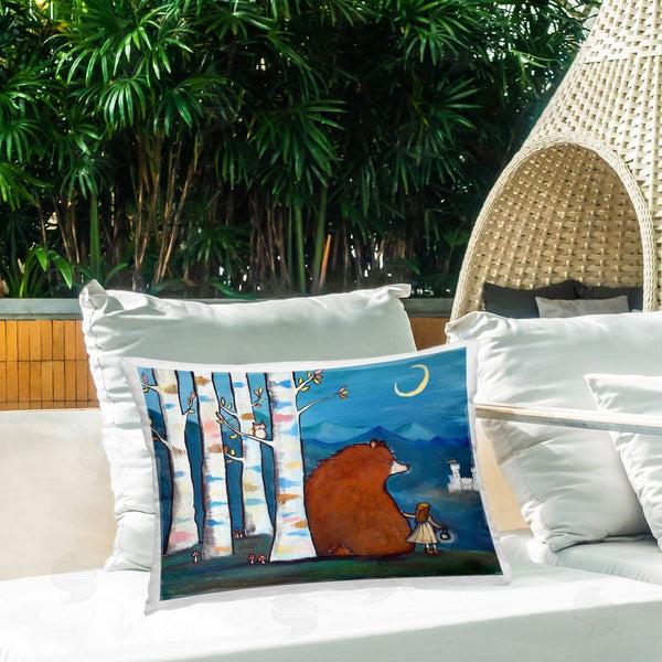 Stupell Industries Andrea Doss | Girl & Bear Friendship