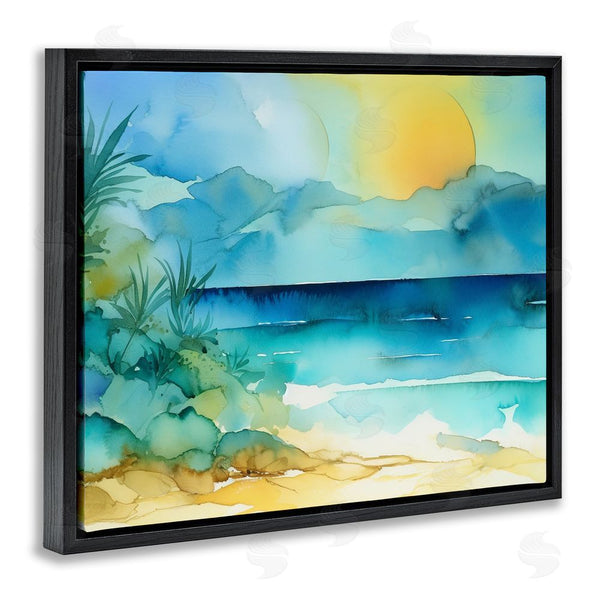 Stupell Industries Andrea Haase | Abstract Sun On Beach Wall Art