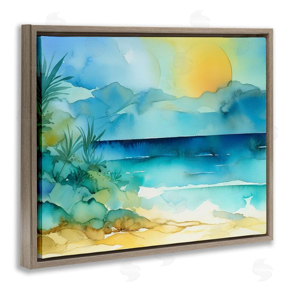 Stupell Industries Andrea Haase | Abstract Sun On Beach Wall Art
