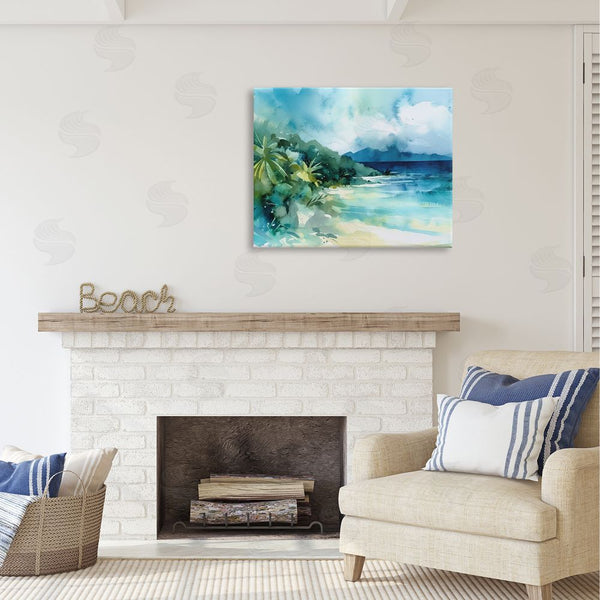 Stupell Industries Andrea Haase | Abstract Tropical Landscape Wall Art