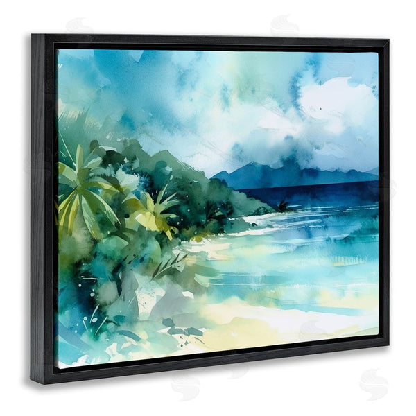 Stupell Industries Andrea Haase | Abstract Tropical Landscape Wall Art