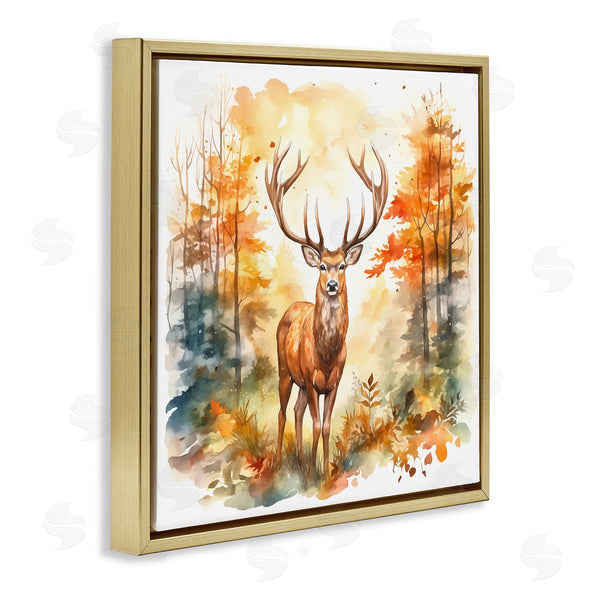 Stupell Industries Andrea Haase | Autumn Forest Stag Wall Art