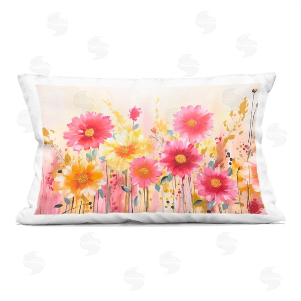 stupell industries Andrea Haase | Blush Blooming Whimsy Throw Pillow