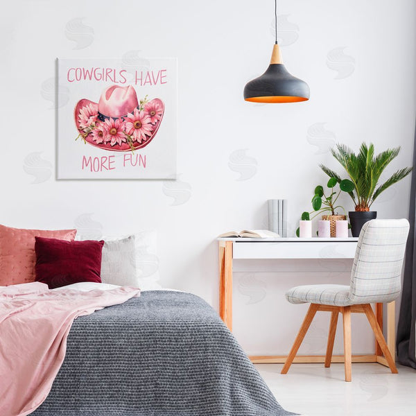 Stupell Industries Andrea Haase | Cowgirls Have More Fun Wall Art