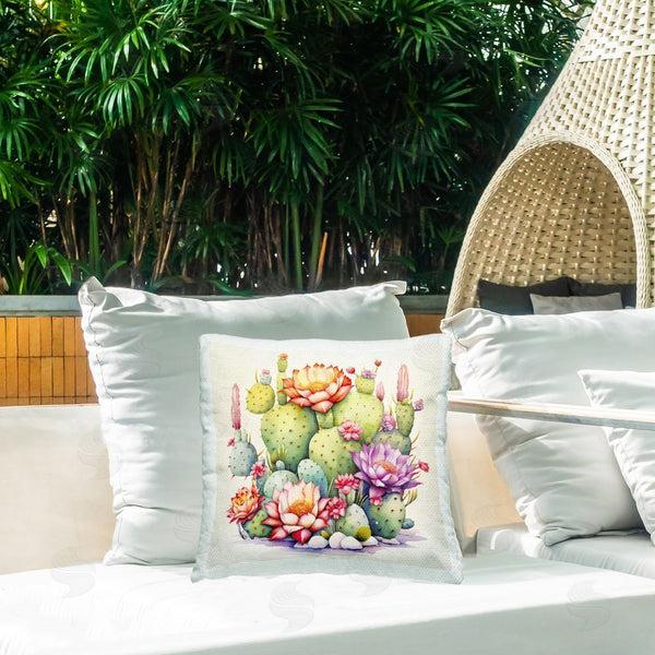 Stupell Industries Andrea Haase | Desert Spring Blooms Printed Throw Pillow