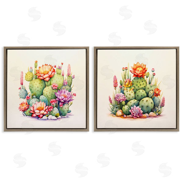 Stupell Industries Andrea Haase | Desert Spring Cactus Flowers Wall Art