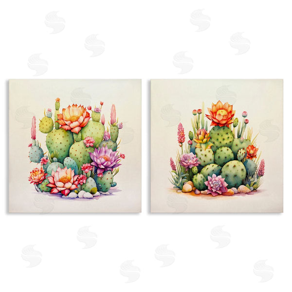 stupell industries Andrea Haase | Desert Spring Cactus Flowers Wall Art
