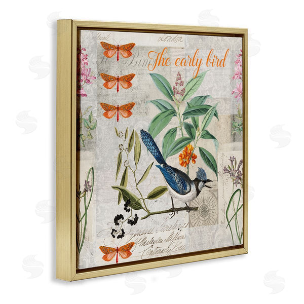 Stupell Industries Andrea Haase | Early Bird Vintage Nature