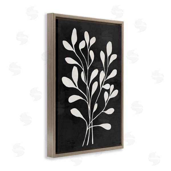 Stupell Industries Andrea Haase | Leaf Whispers On Black
