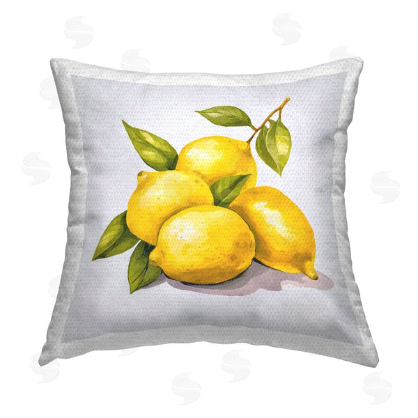 Stupell Industries Andrea Haase | Lemon Delights Fruit Printed Throw Pillow