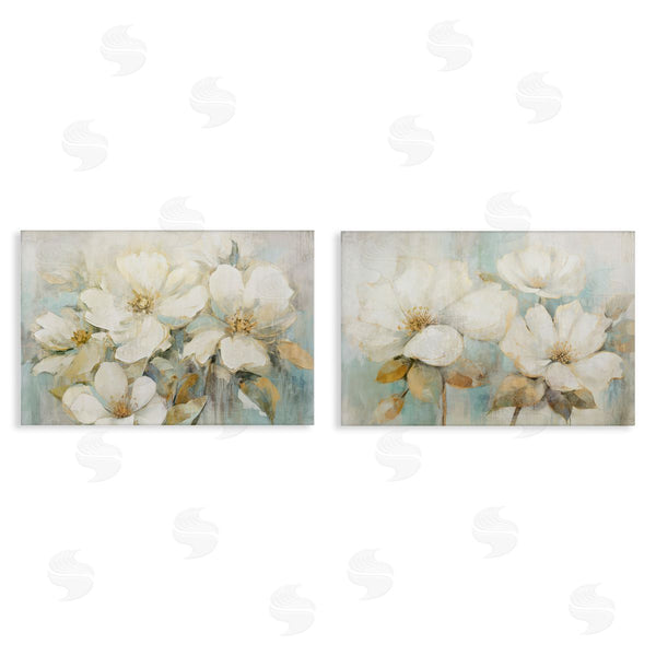 stupell industries Andrea Haase | Mixed Subtle White Blossoms